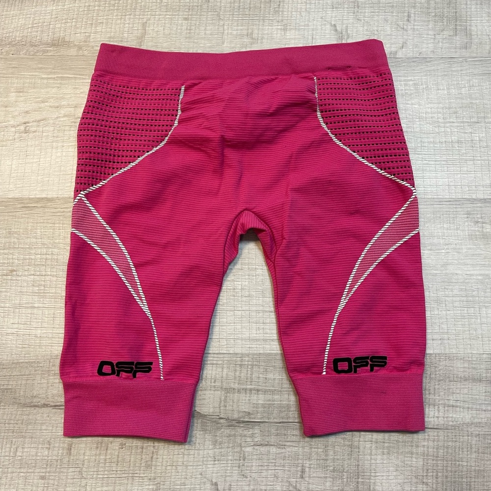 Off White Pink Shorts